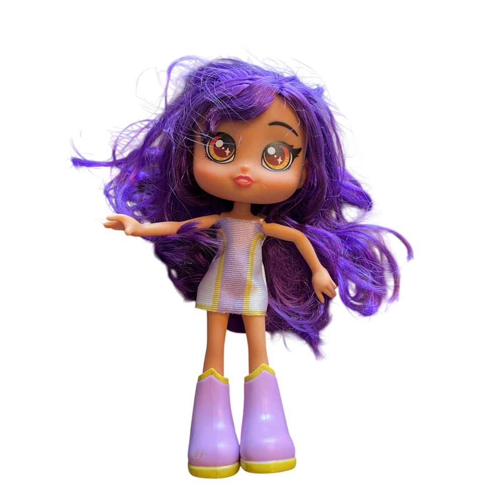 Aphmau Fashion Doll Kids 7" Purple Hair Lavender Dress F101SMDG